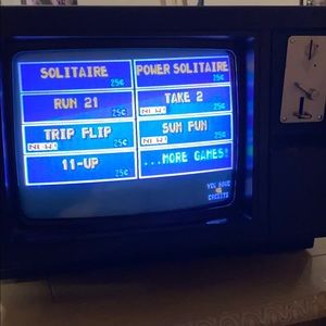 Megatouch video bar arcade game